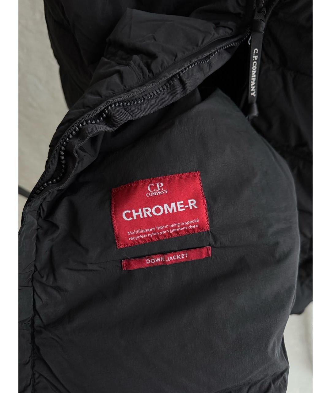 CP COMPANY Черный пуховик, фото 5
