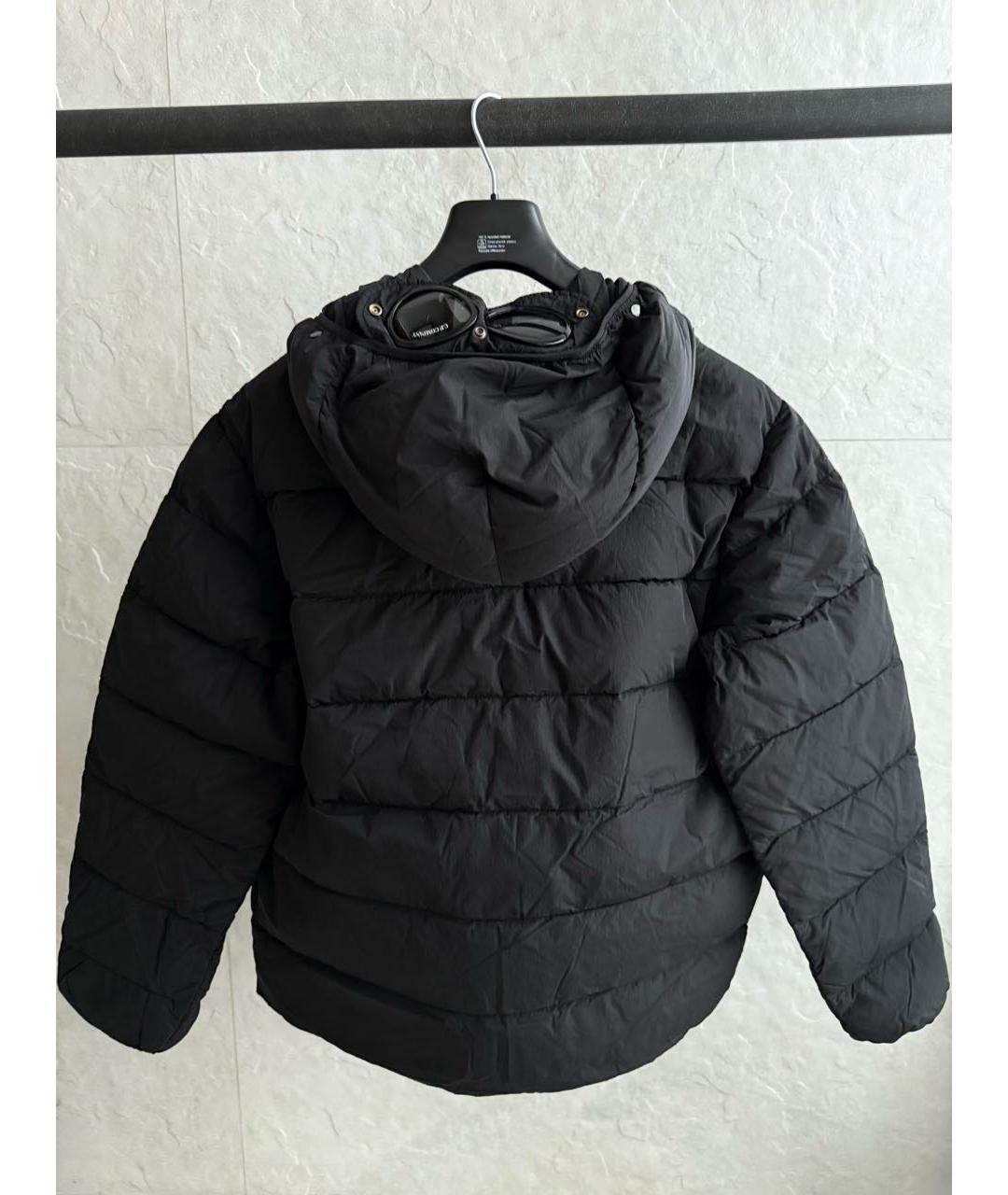 CP COMPANY Черный пуховик, фото 8