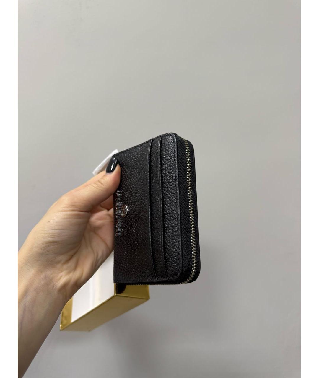 MICHAEL KORS Черный кожаный кошелек, фото 2