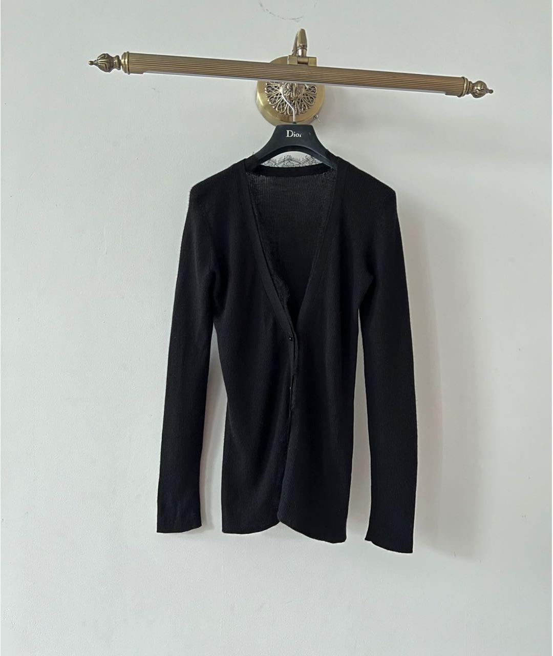 CHRISTIAN DIOR Черный джемпер / свитер, фото 8