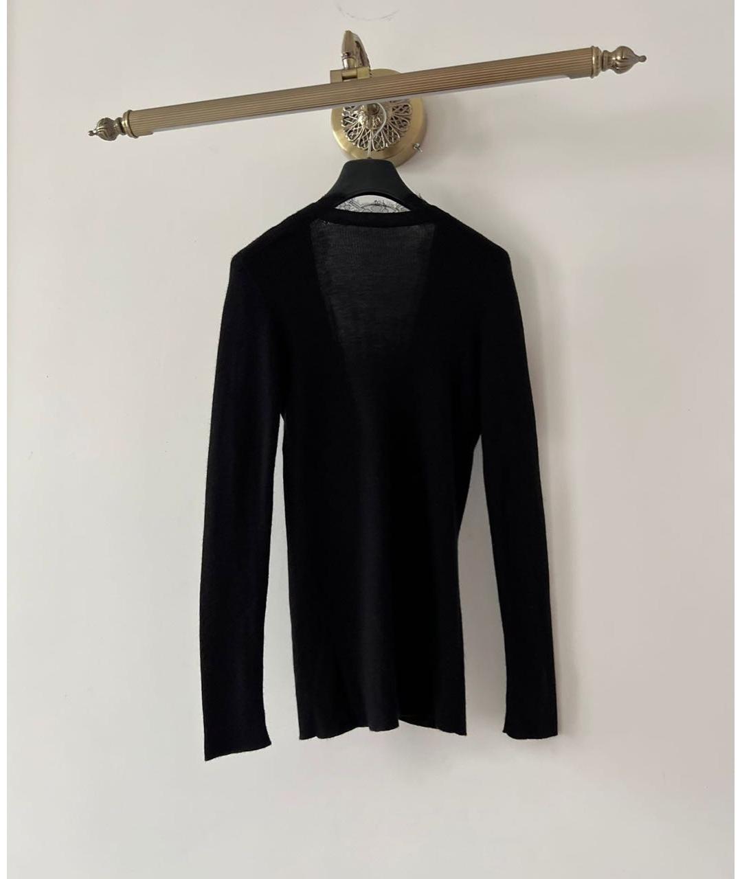 CHRISTIAN DIOR Черный джемпер / свитер, фото 2