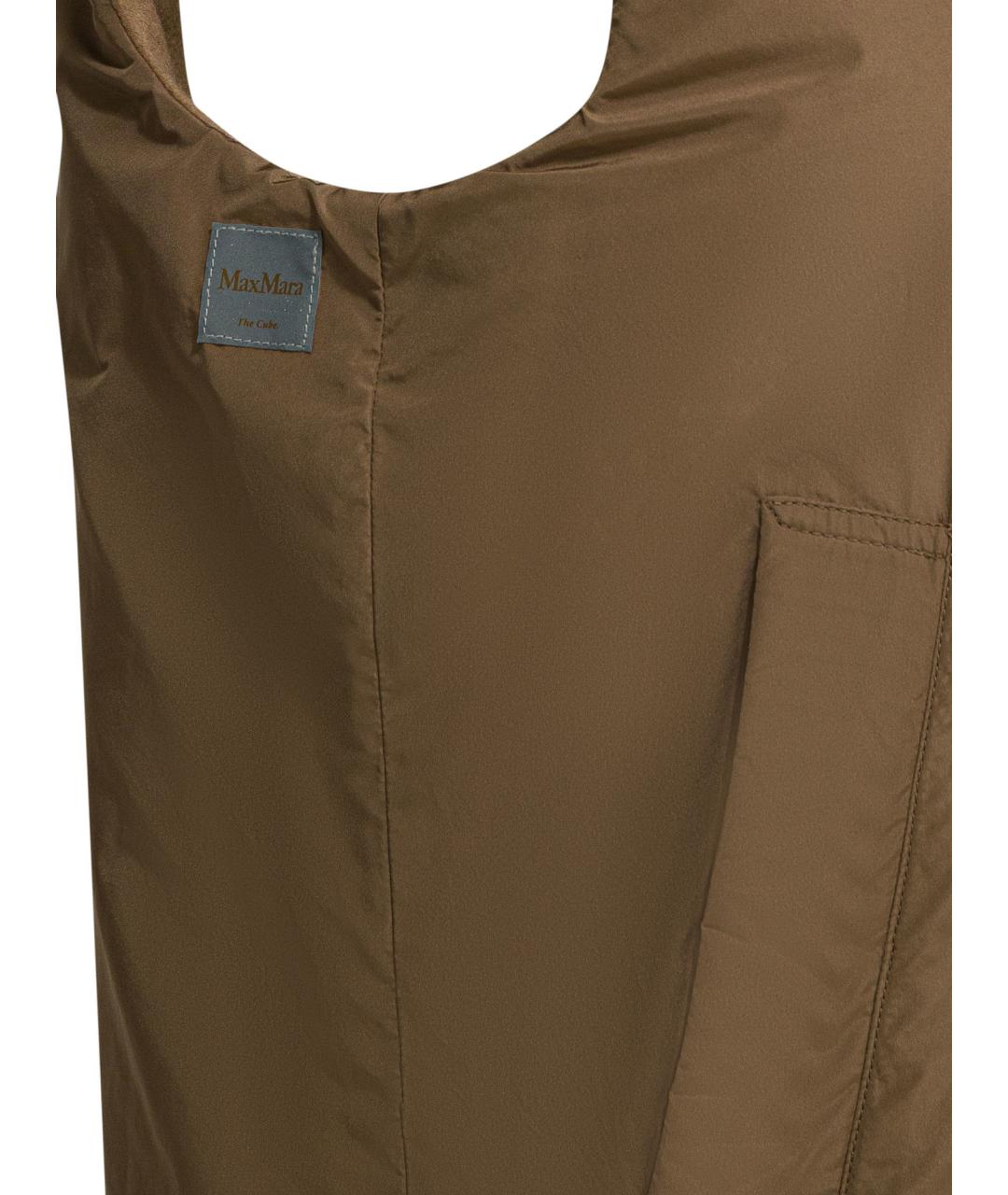 MAX MARA Коричневый шерстяной жилет, фото 6