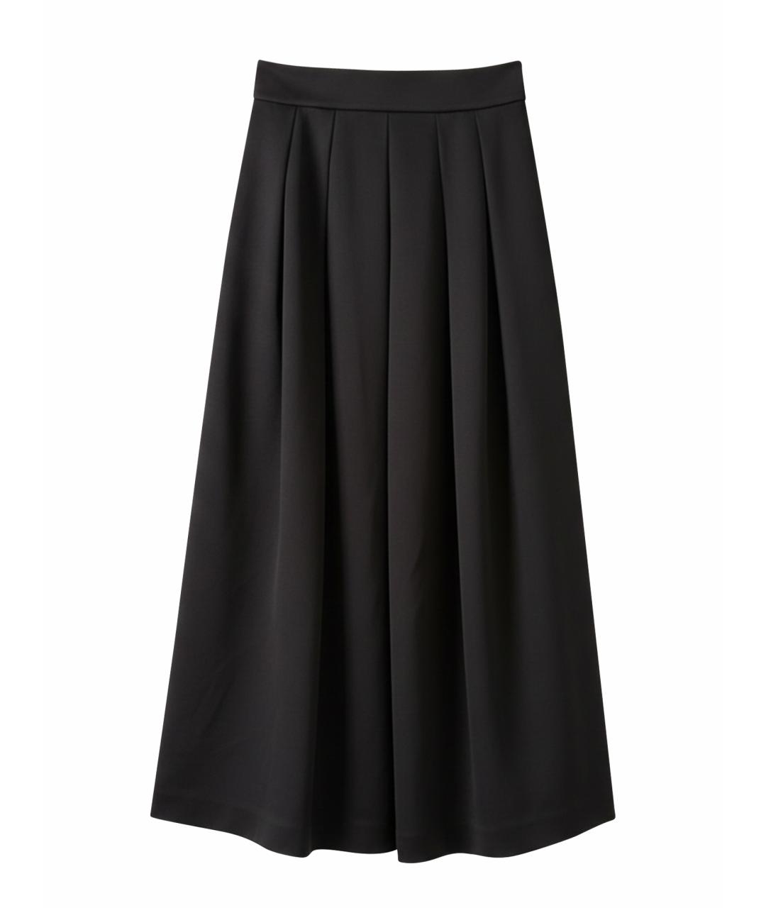 COS Черная вискозная юбка миди, фото 1