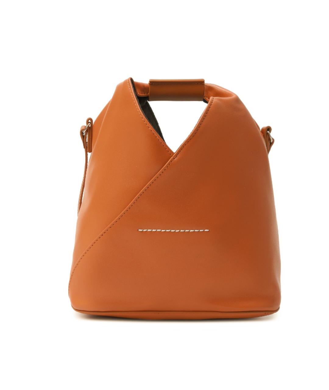 MAISON MARGIELA Коричневая сумка через плечо из искусственной кожи, фото 2