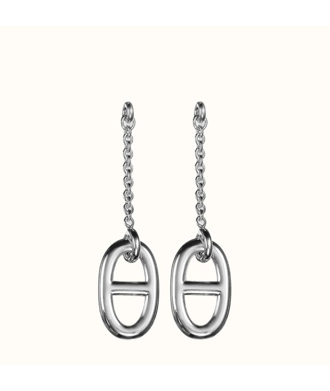 HERMES Серебряные серебряные серьги, фото 2