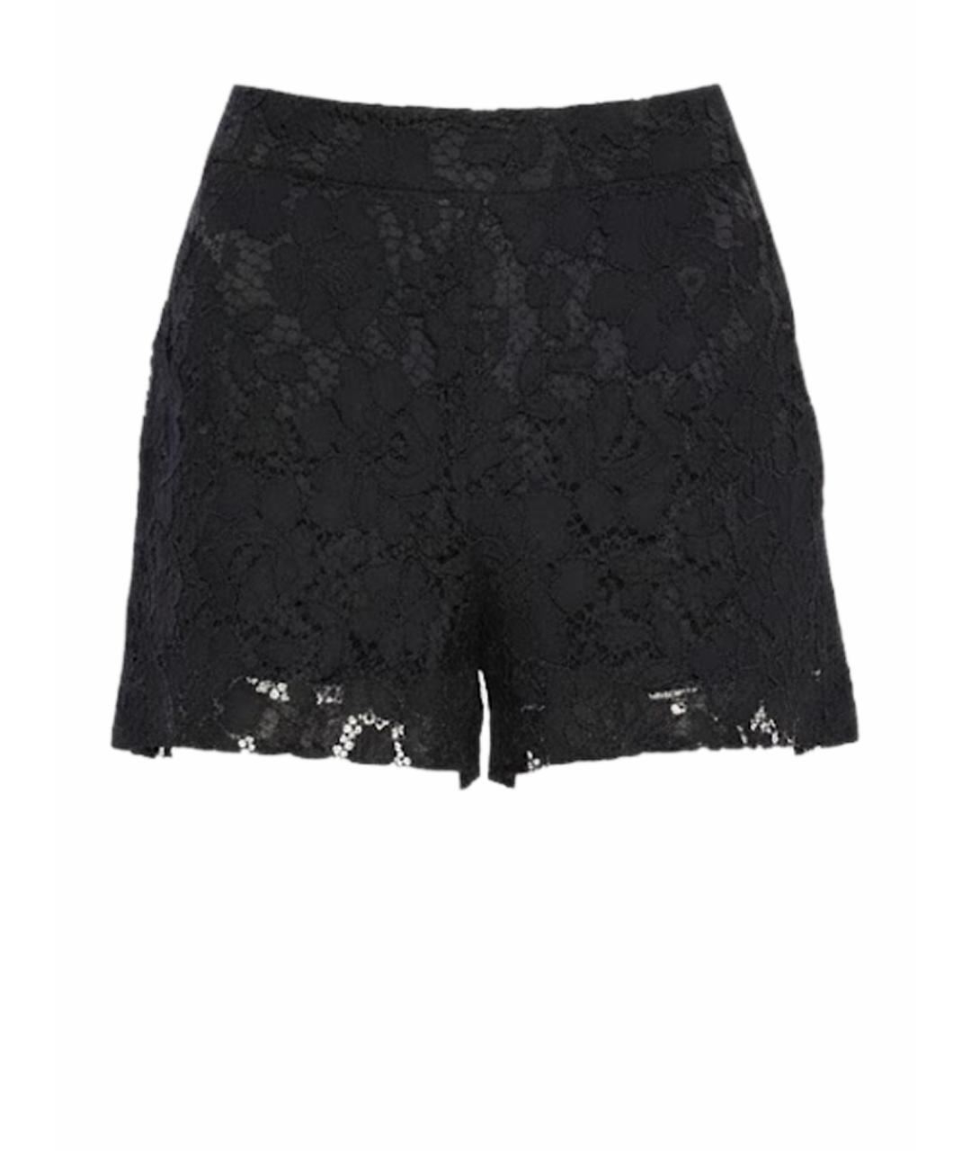 FEDERICA TOSI Черные хлопковые шорты, фото 1