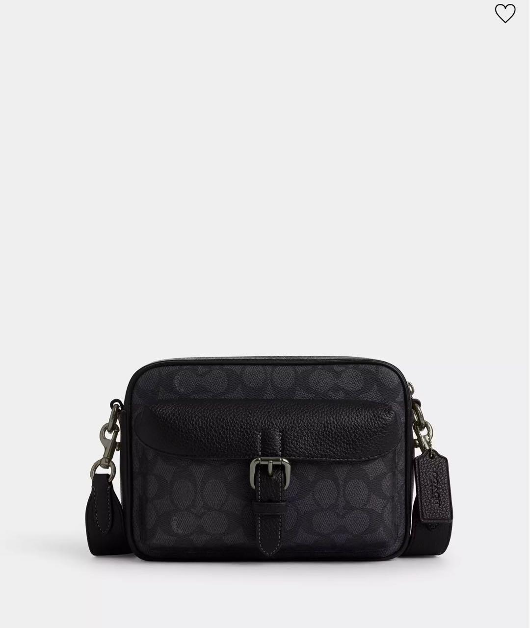 COACH Черная сумка через плечо, фото 7