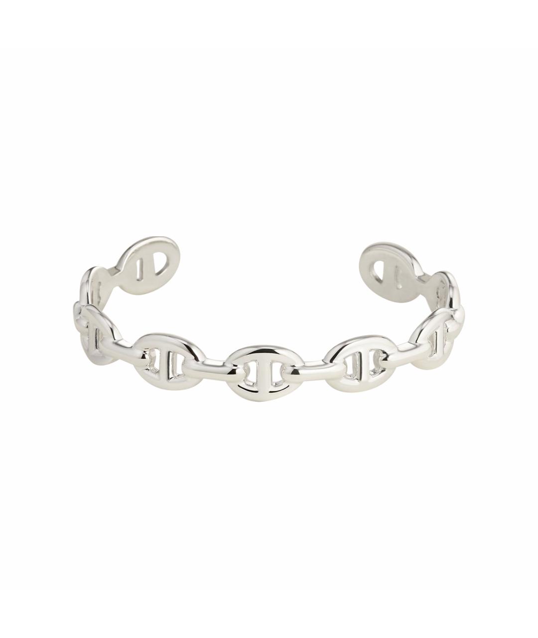 HERMES Серебрянный серебряный браслет, фото 1