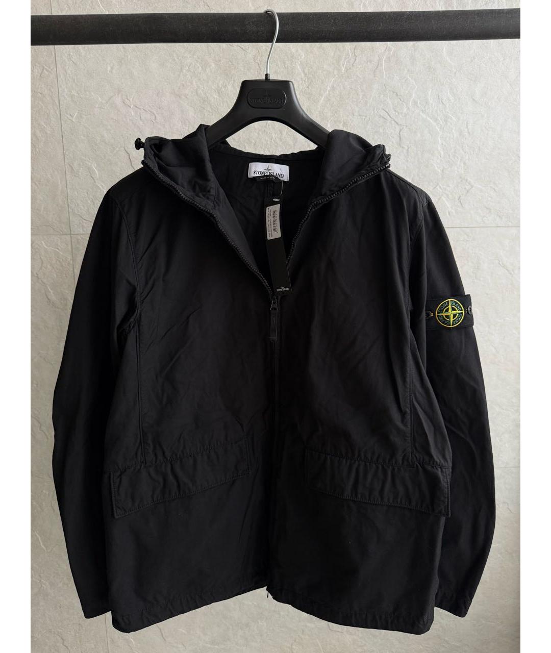 STONE ISLAND Черная куртка, фото 2