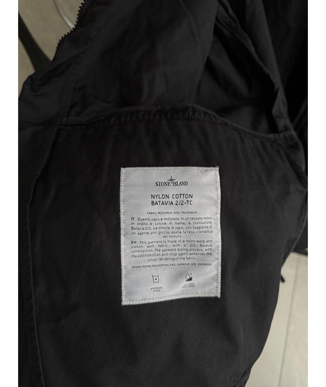 STONE ISLAND Черная куртка, фото 6