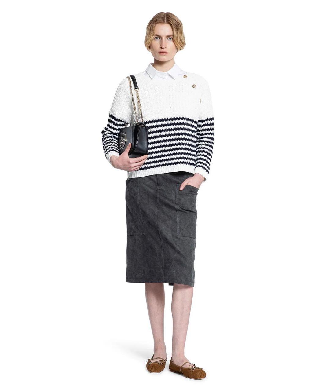 GUCCI Мульти хлопковый джемпер / свитер, фото 5