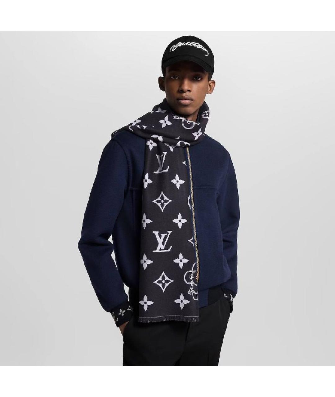 LOUIS VUITTON Шерстяной шарф, фото 4