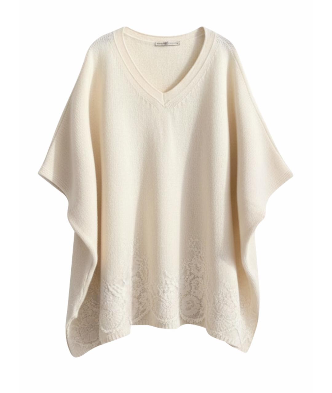 ERMANNO SCERVINO Бежевый джемпер / свитер, фото 1