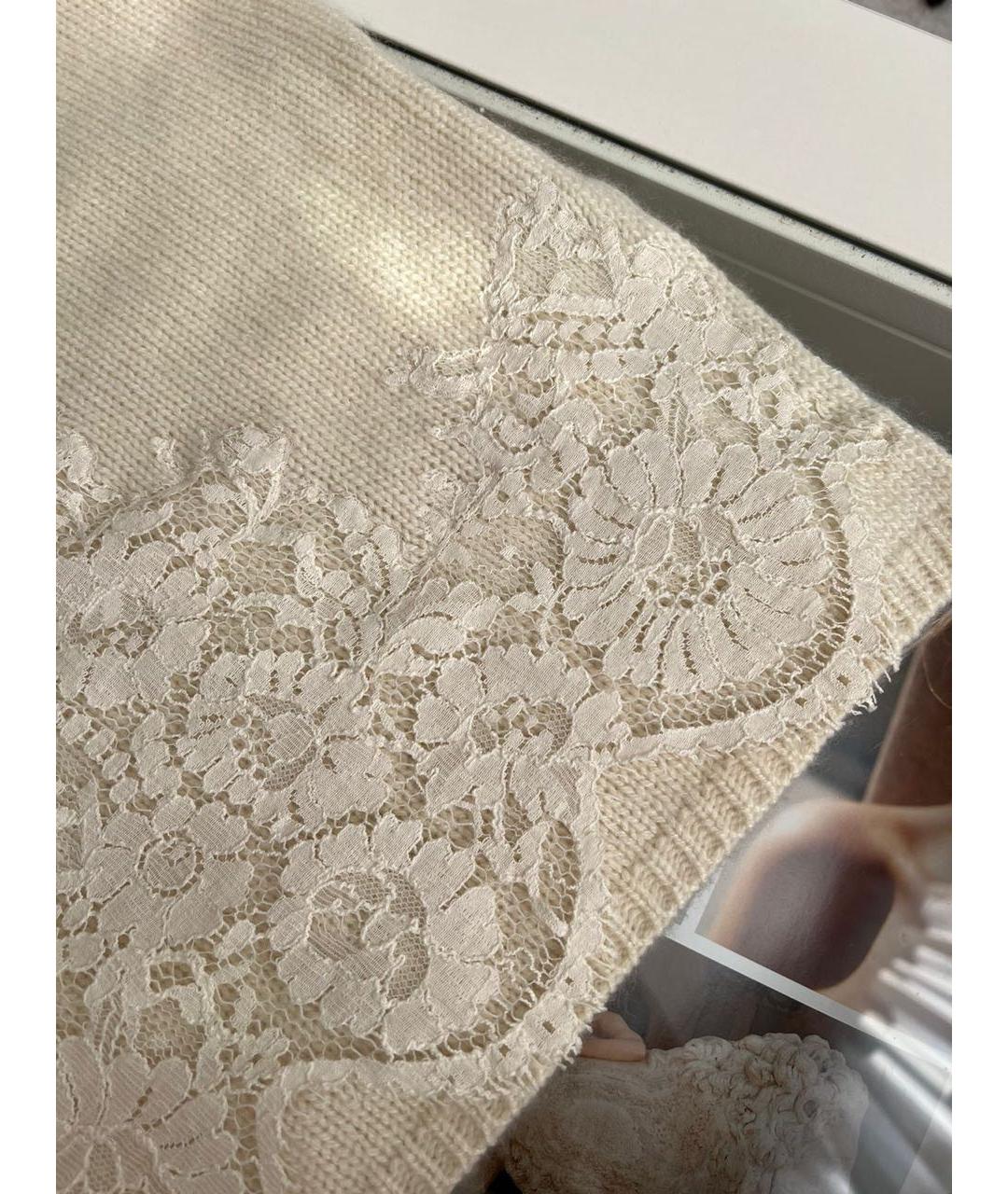 ERMANNO SCERVINO Бежевый джемпер / свитер, фото 7