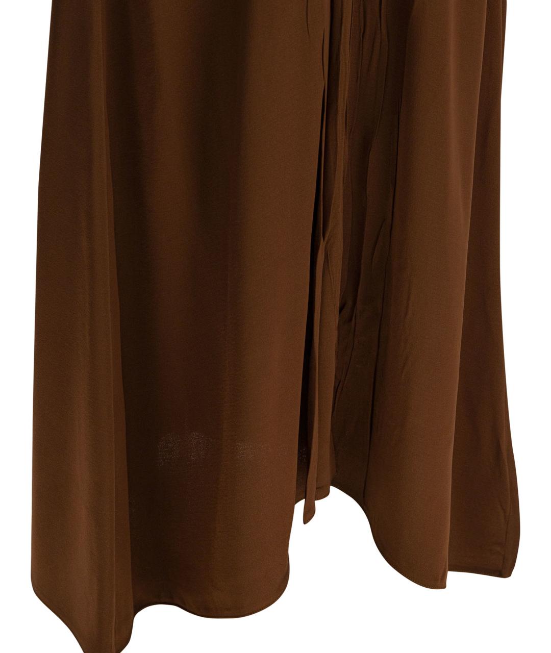 PRADA Коричневое повседневное платье, фото 4