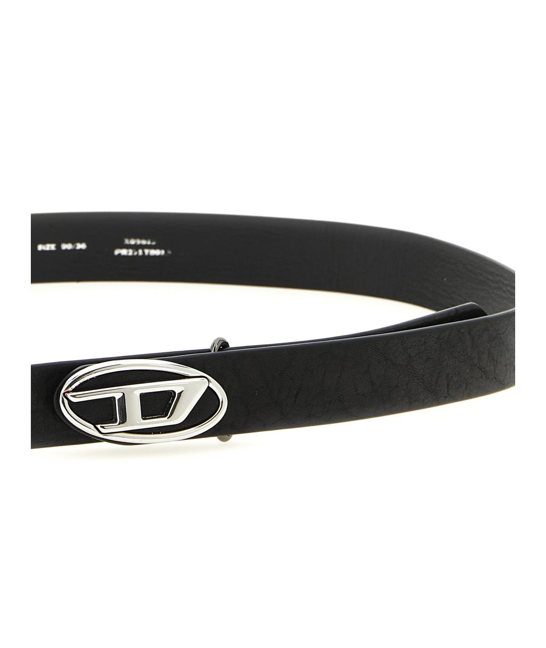 DIESEL Черный ремень, фото 3
