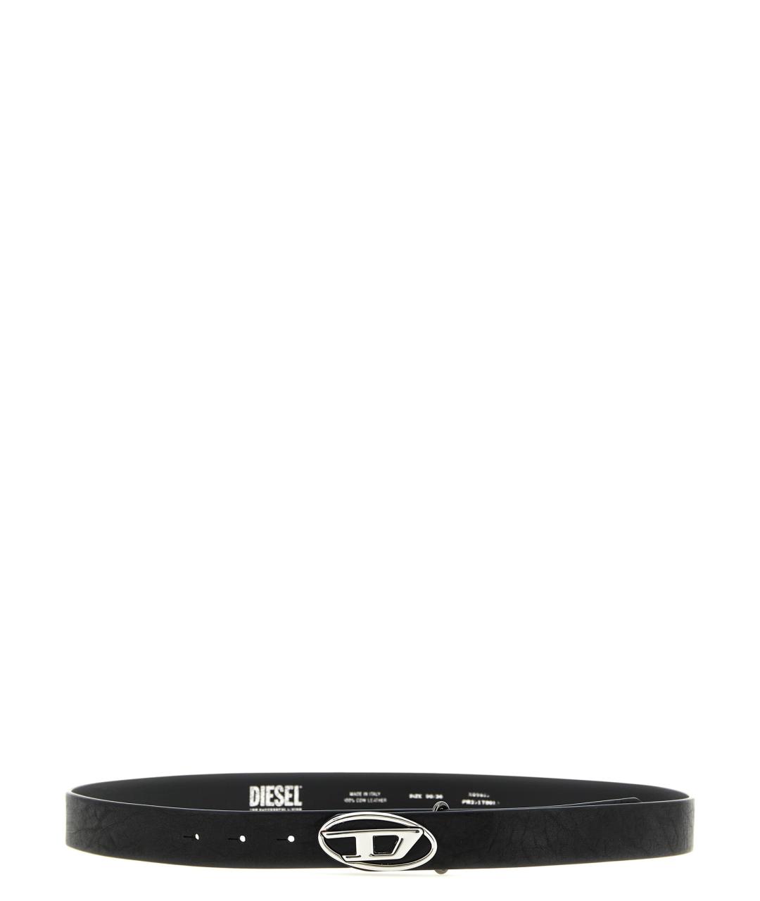DIESEL Черный ремень, фото 1