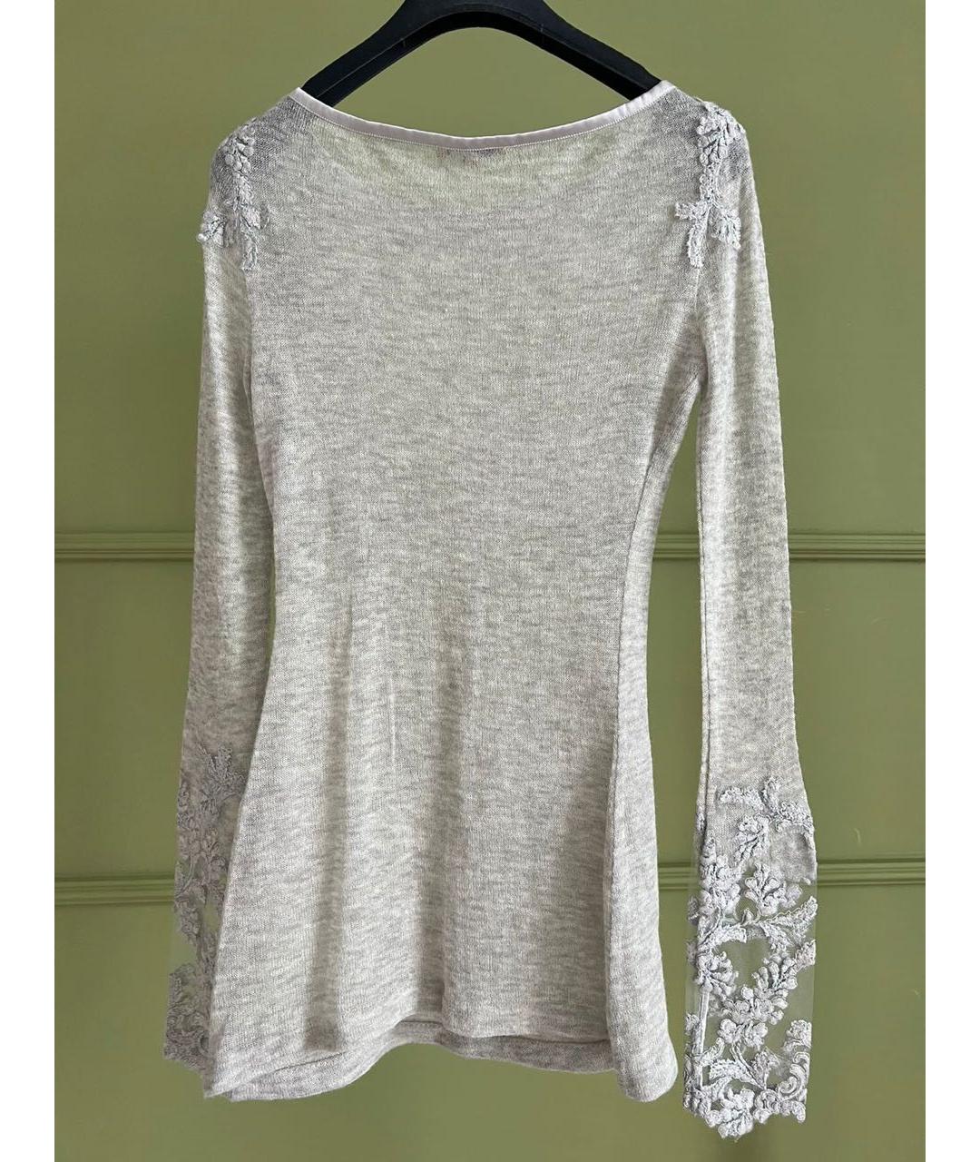 ERMANNO SCERVINO Серый джемпер / свитер, фото 2