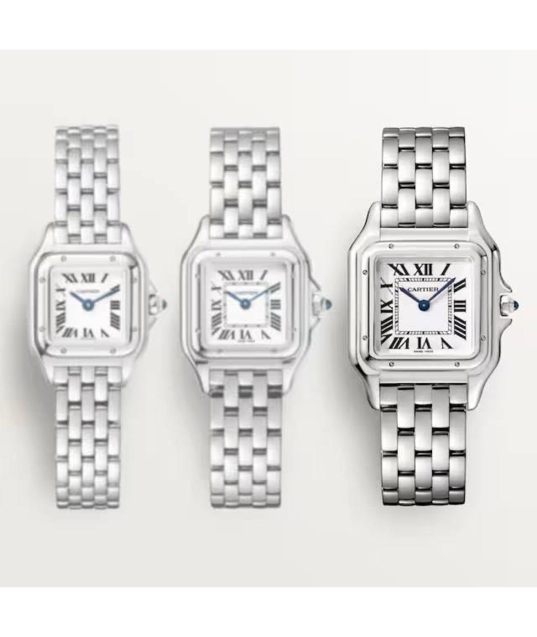 CARTIER Серебряные часы, фото 2