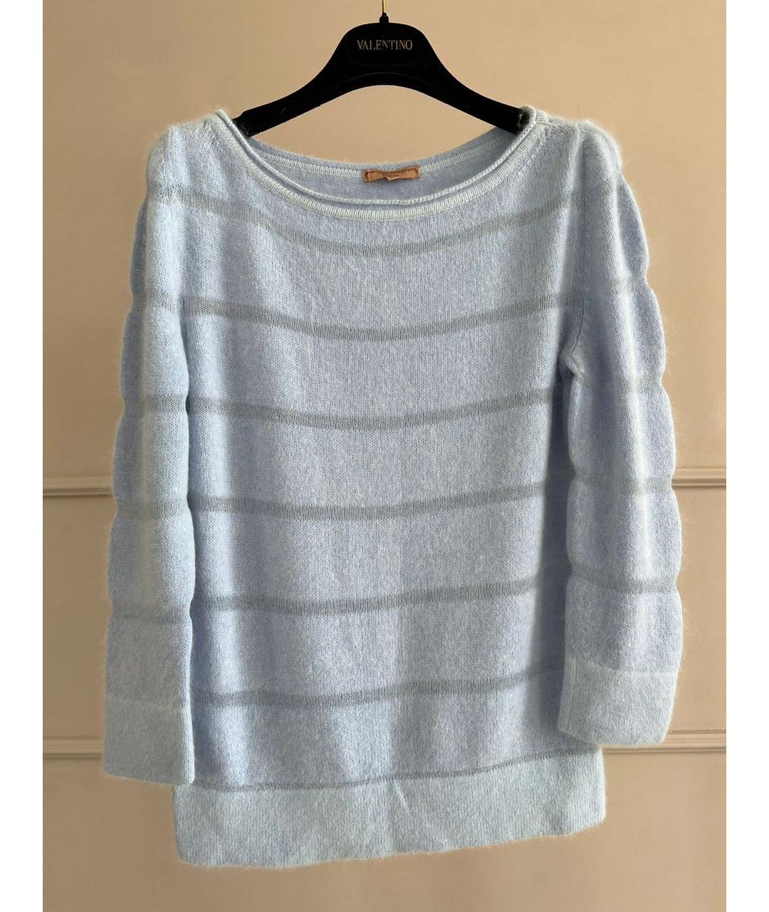 ERMANNO SCERVINO Голубой джемпер / свитер, фото 6