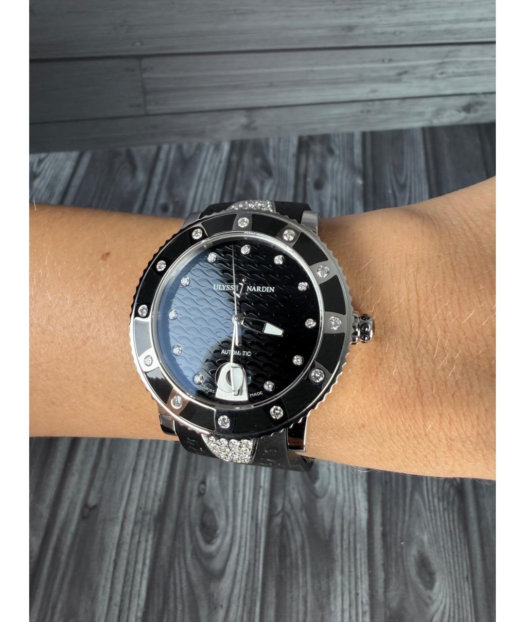 Ulysse Nardin Черные часы, фото 2