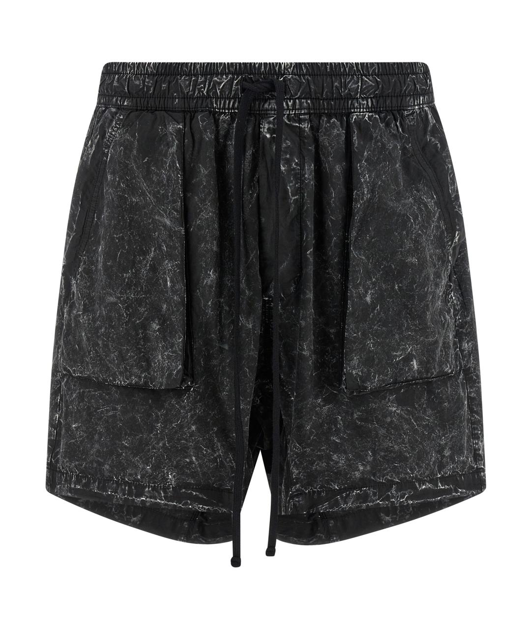 THOM KROM Черные хлопковые шорты, фото 1