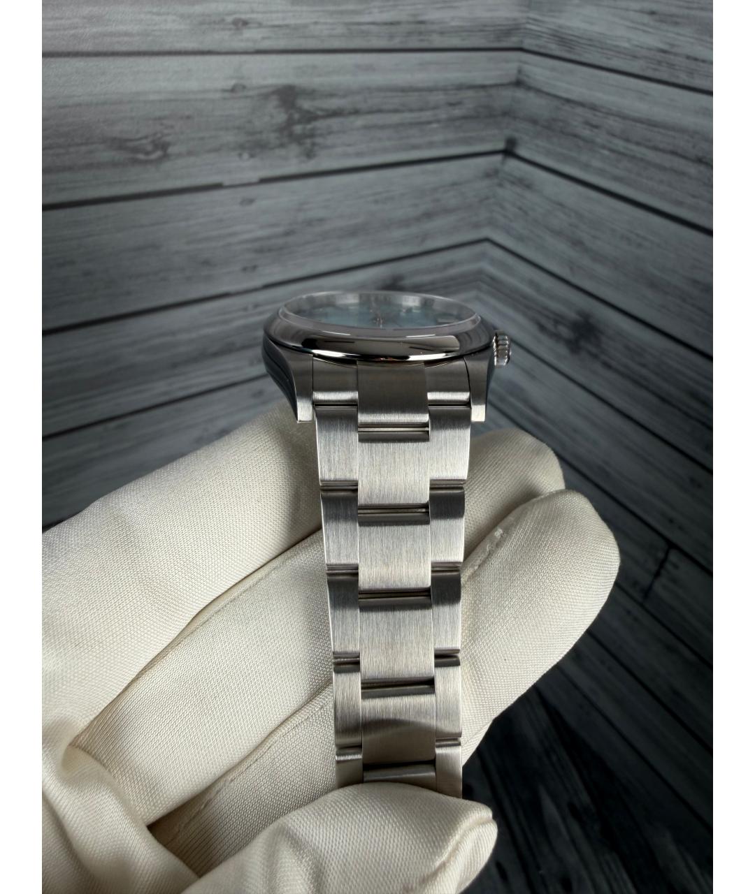 ROLEX Голубые часы, фото 7