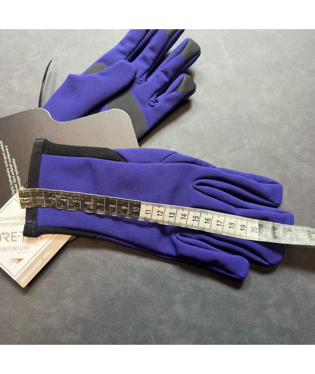 ARCTERYX Фиолетовые синтетические перчатки, фото 3