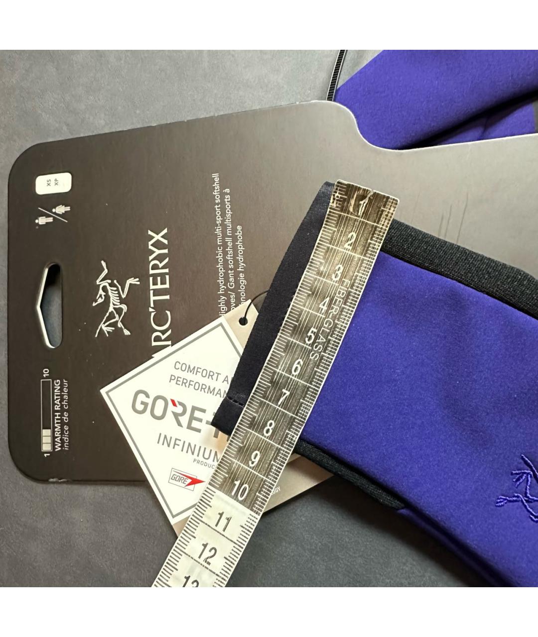 ARCTERYX Фиолетовые синтетические перчатки, фото 5