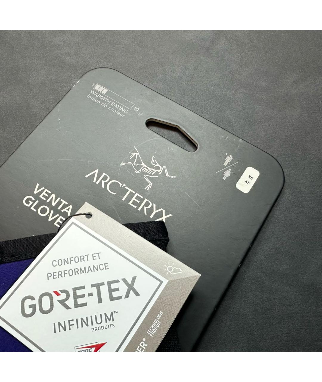 ARCTERYX Фиолетовые синтетические перчатки, фото 6