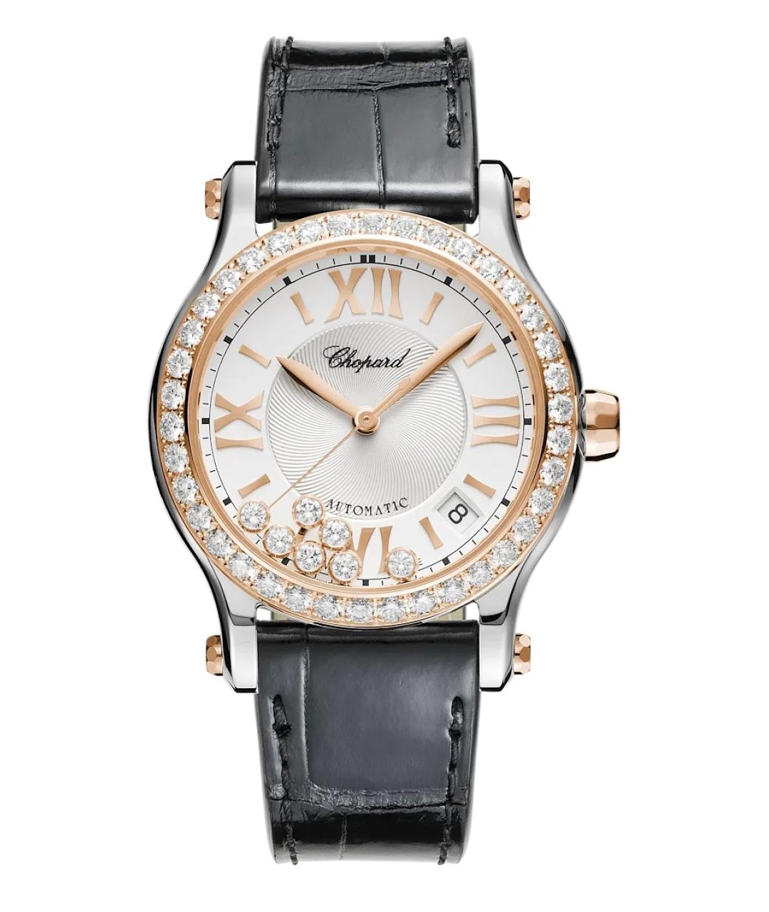 CHOPARD Белые часы из розового золота, фото 1