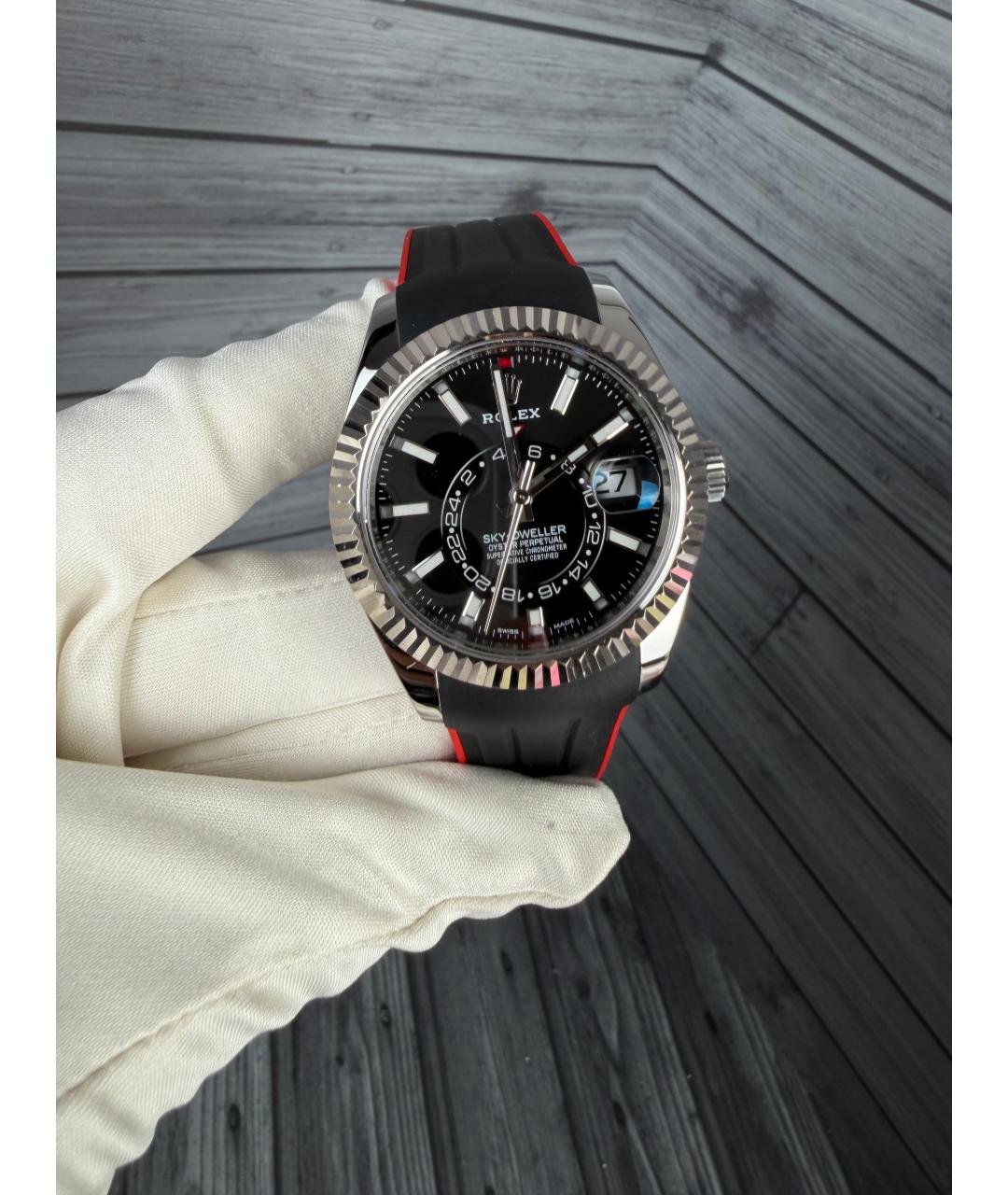 ROLEX Черные часы, фото 2