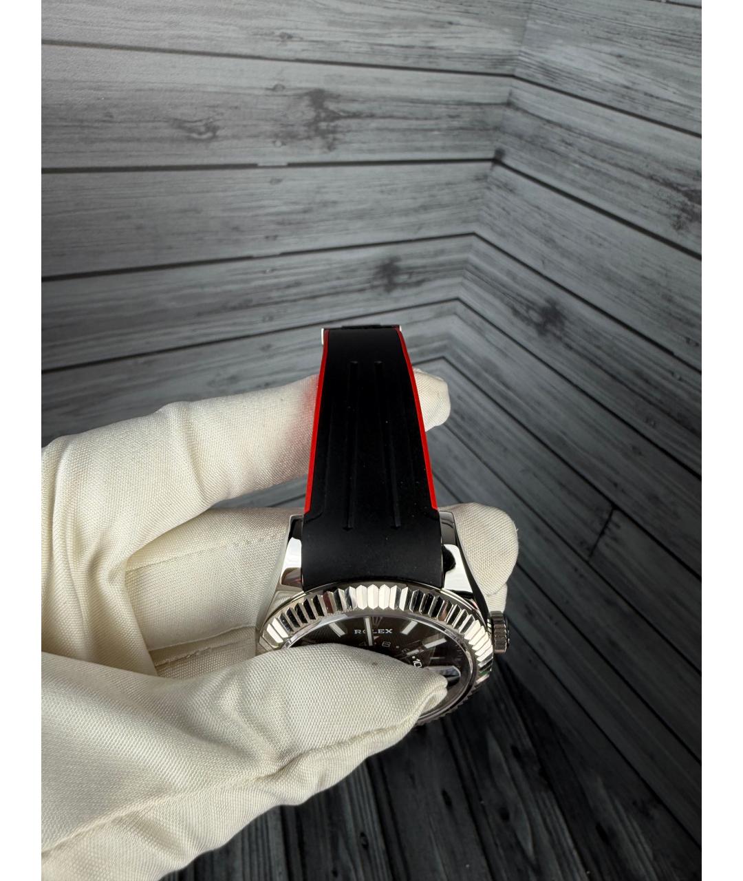 ROLEX Черные часы, фото 7