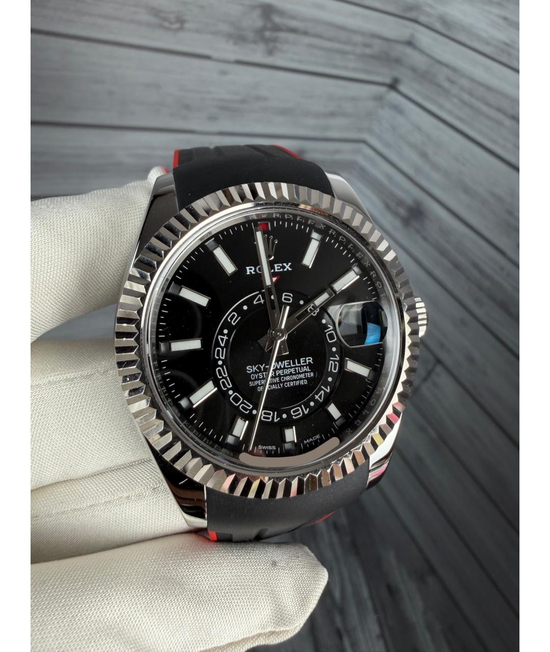 ROLEX Черные часы, фото 3