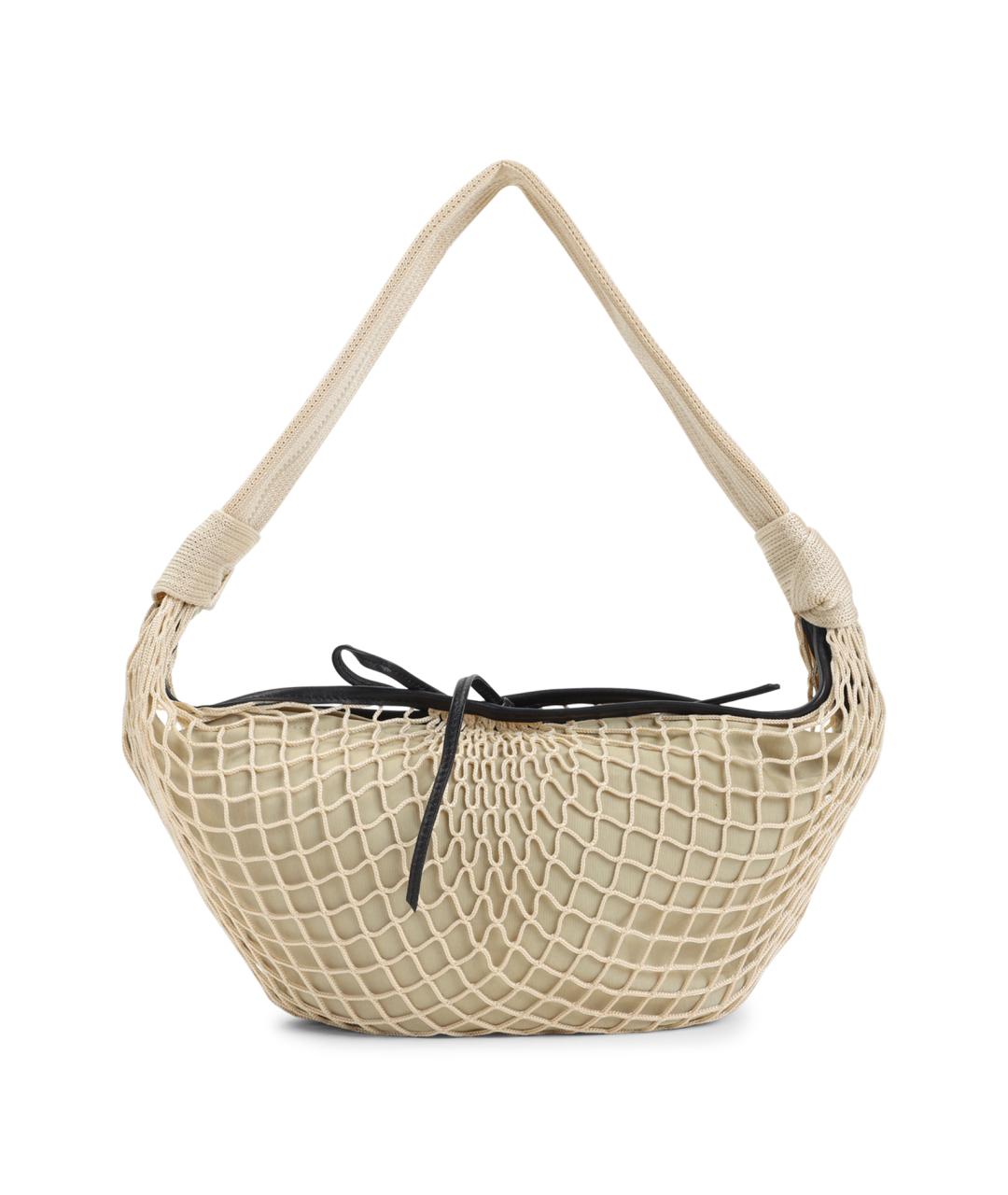 LEMAIRE Бежевая синтетическая сумка через плечо, фото 1