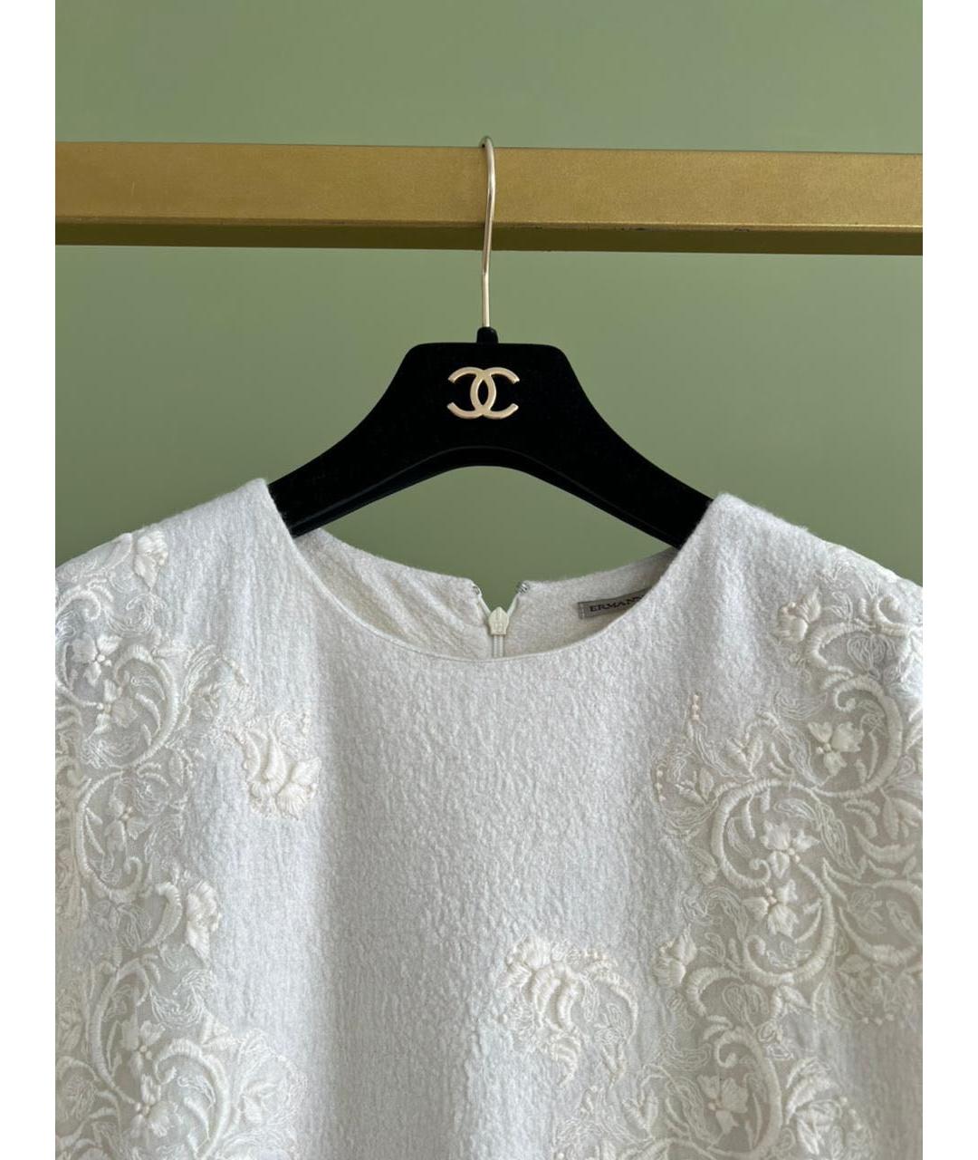 ERMANNO SCERVINO Белый джемпер / свитер, фото 2