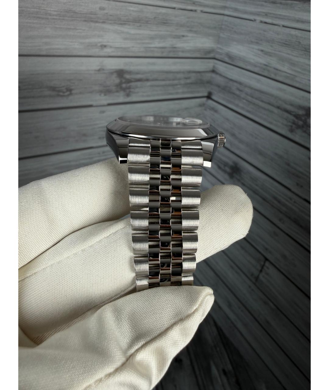 ROLEX Темно-синие часы, фото 7