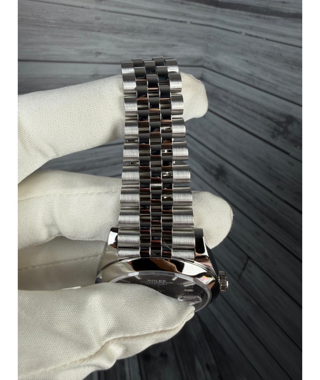 ROLEX Темно-синие часы, фото 8