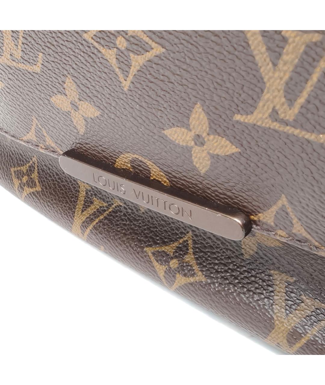 LOUIS VUITTON Коричневая сумка через плечо, фото 7