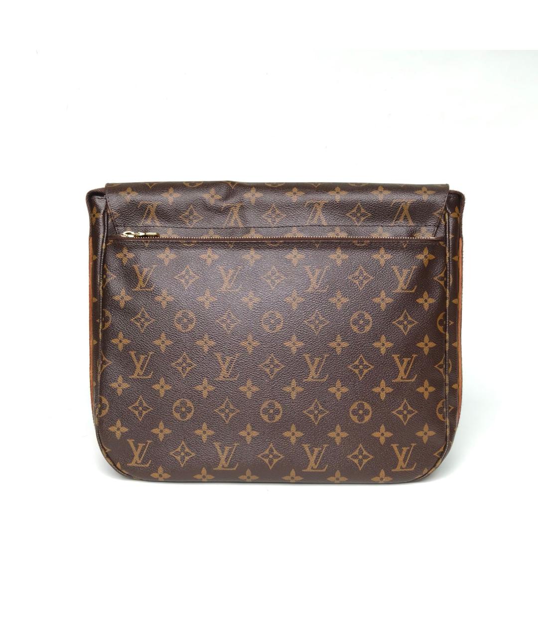 LOUIS VUITTON Коричневая сумка через плечо, фото 4