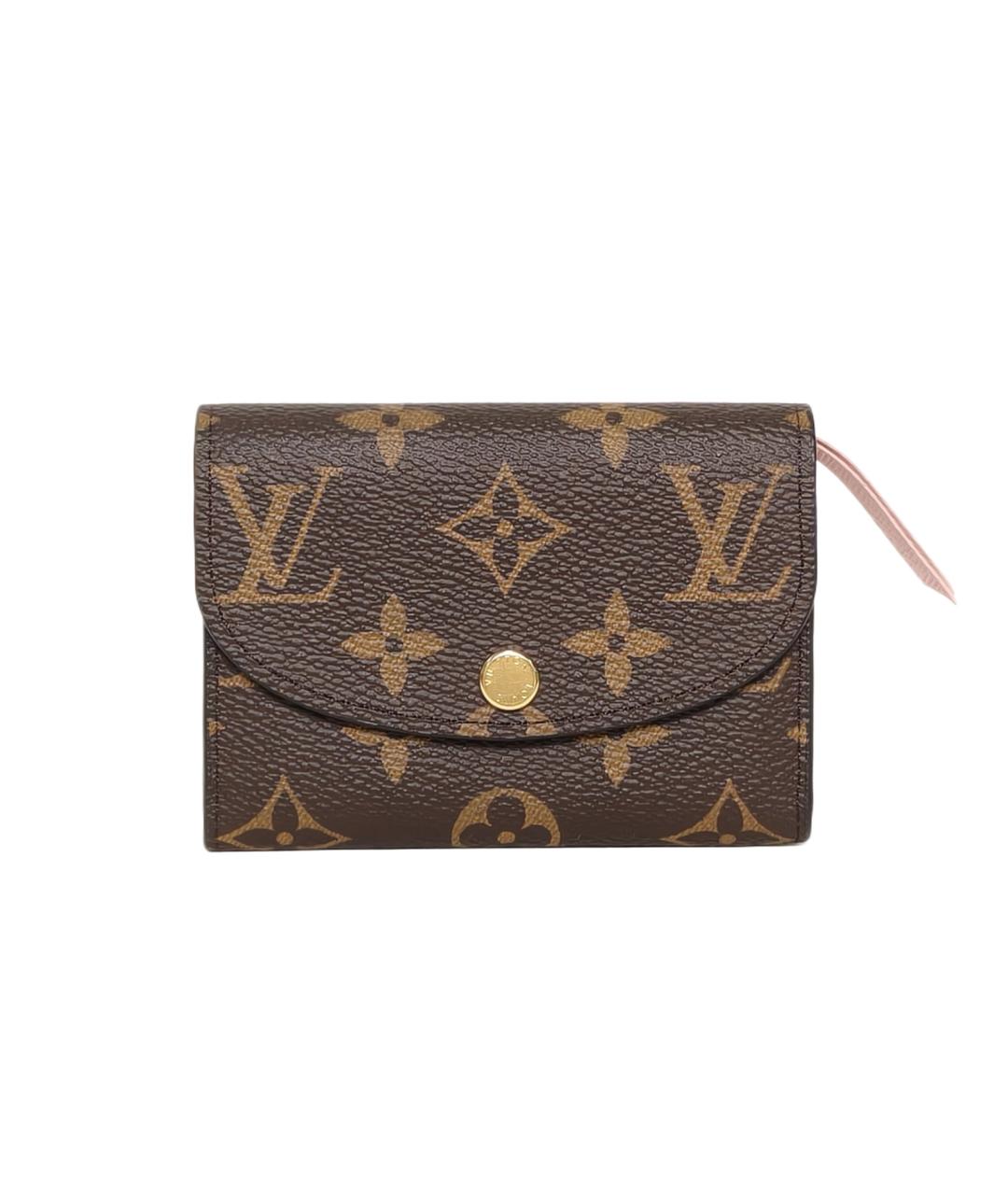 LOUIS VUITTON Коричневый кошелек, фото 1