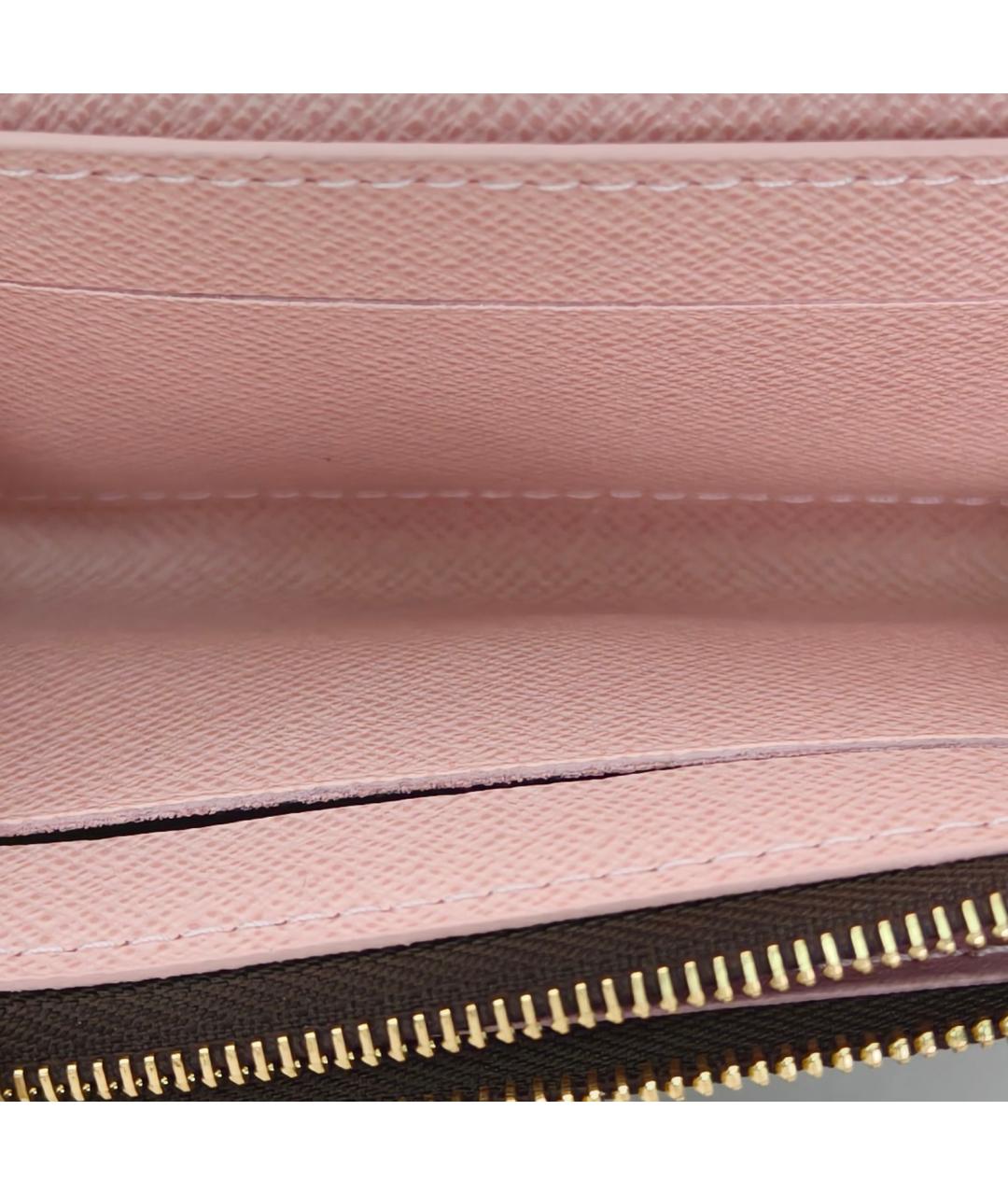 LOUIS VUITTON Коричневый кошелек, фото 8