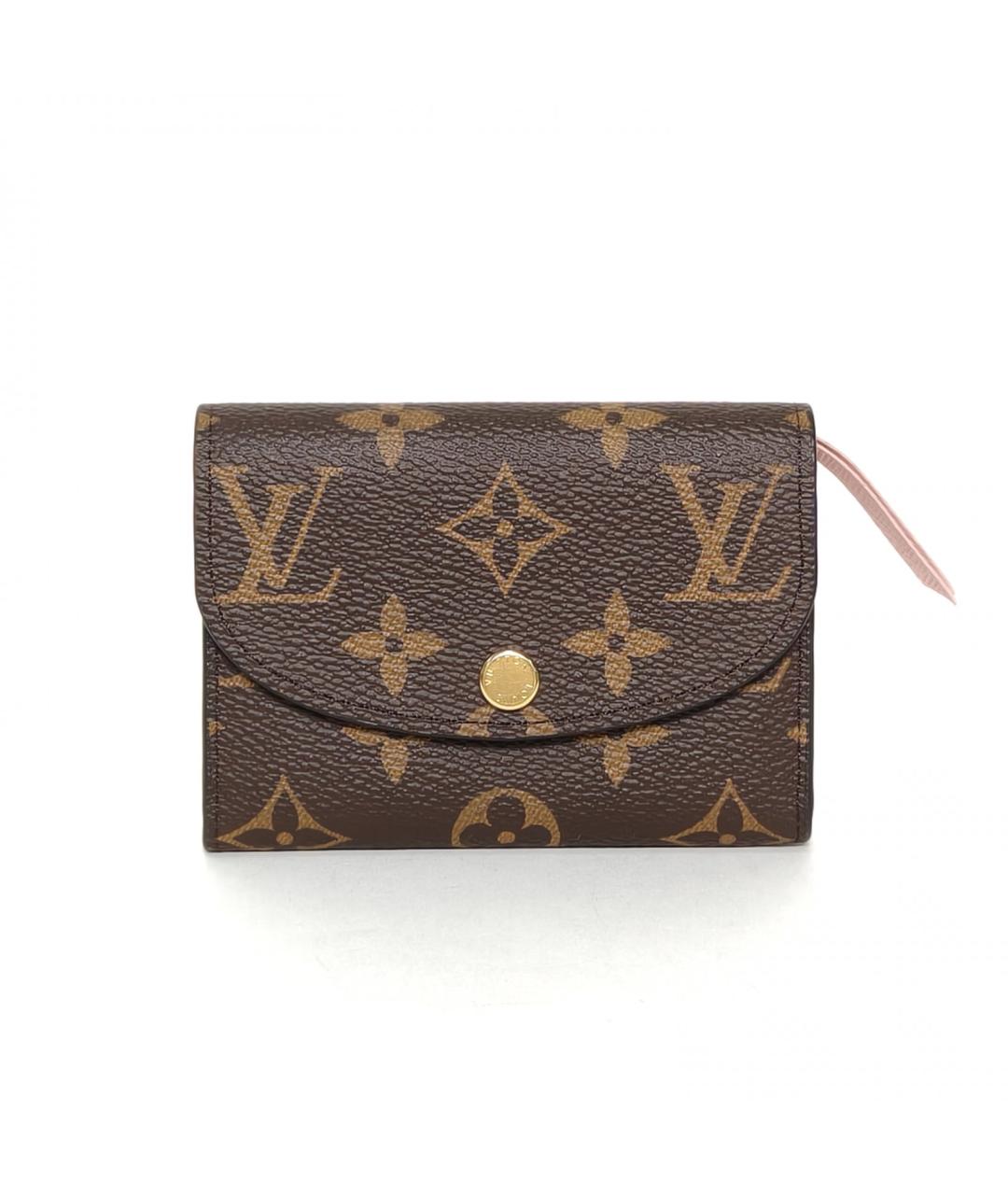 LOUIS VUITTON Коричневый кошелек, фото 2