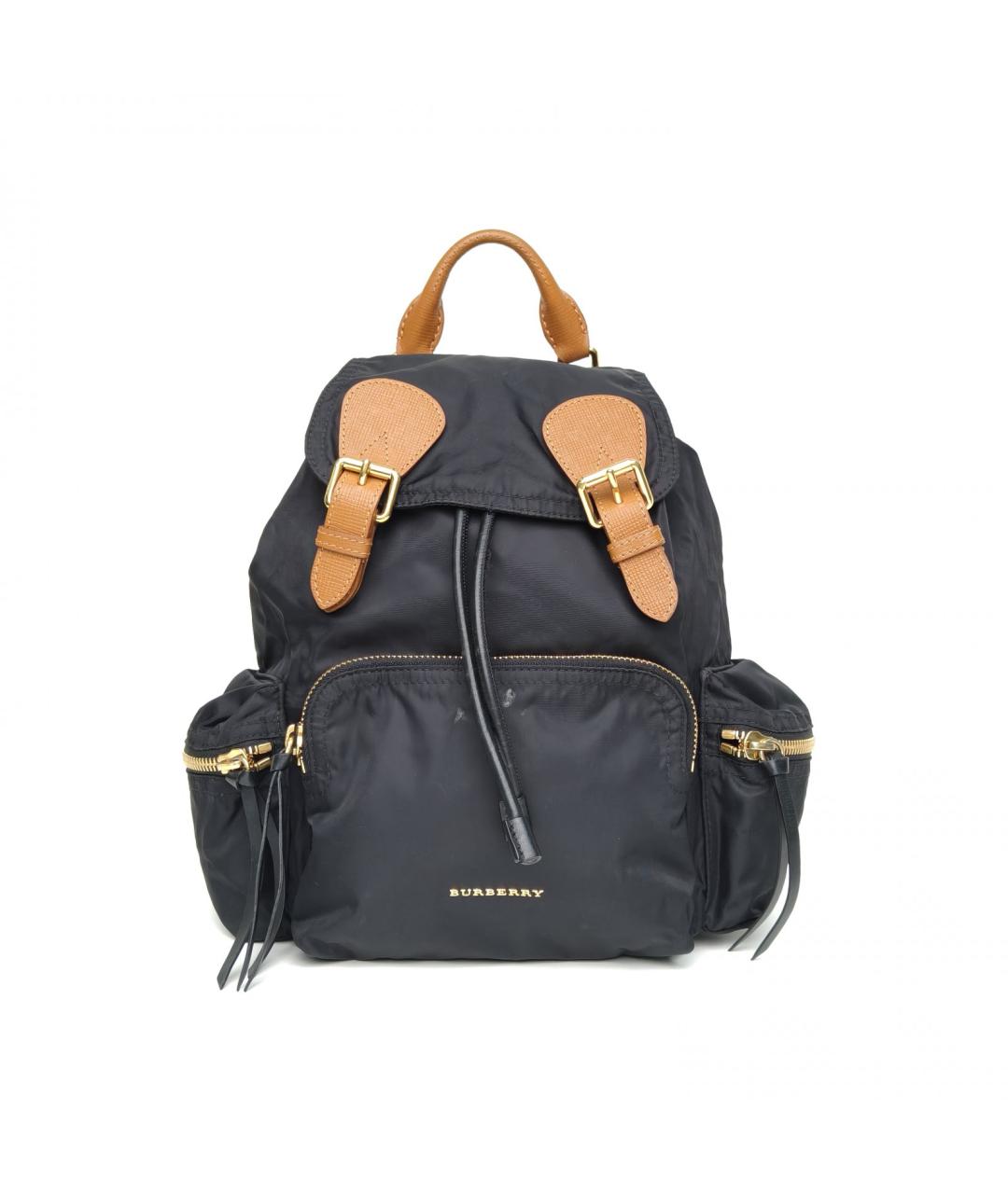 BURBERRY Черный тканевый рюкзак, фото 2