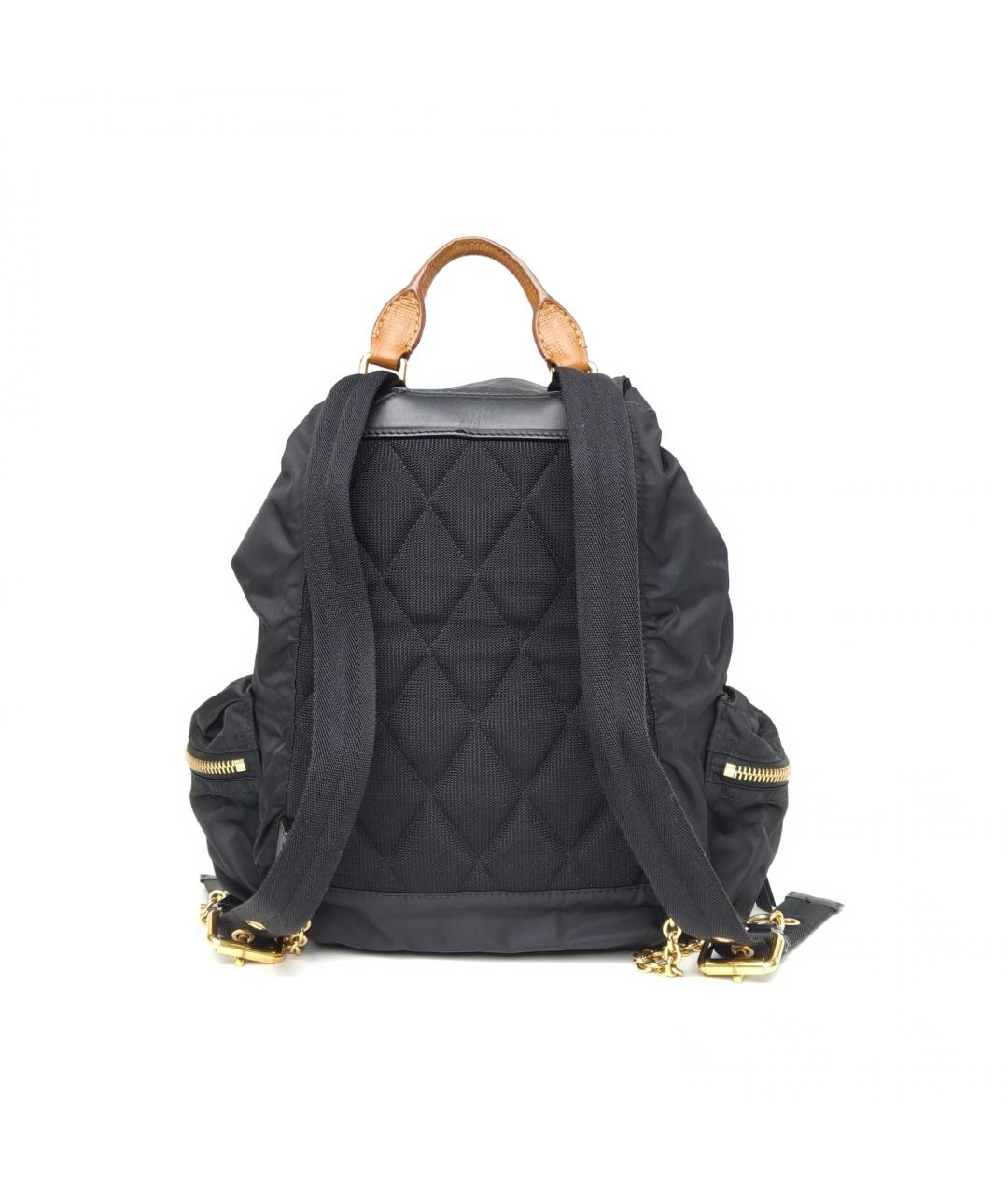 BURBERRY Черный тканевый рюкзак, фото 4