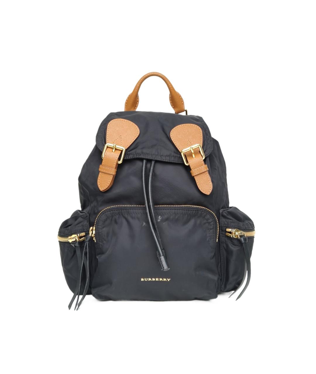 BURBERRY Черный тканевый рюкзак, фото 10