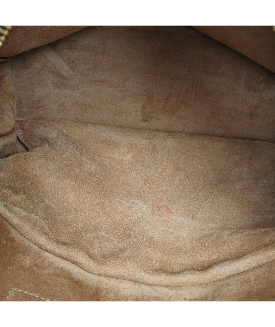 LOEWE Черная кожаная сумка с короткими ручками, фото 8