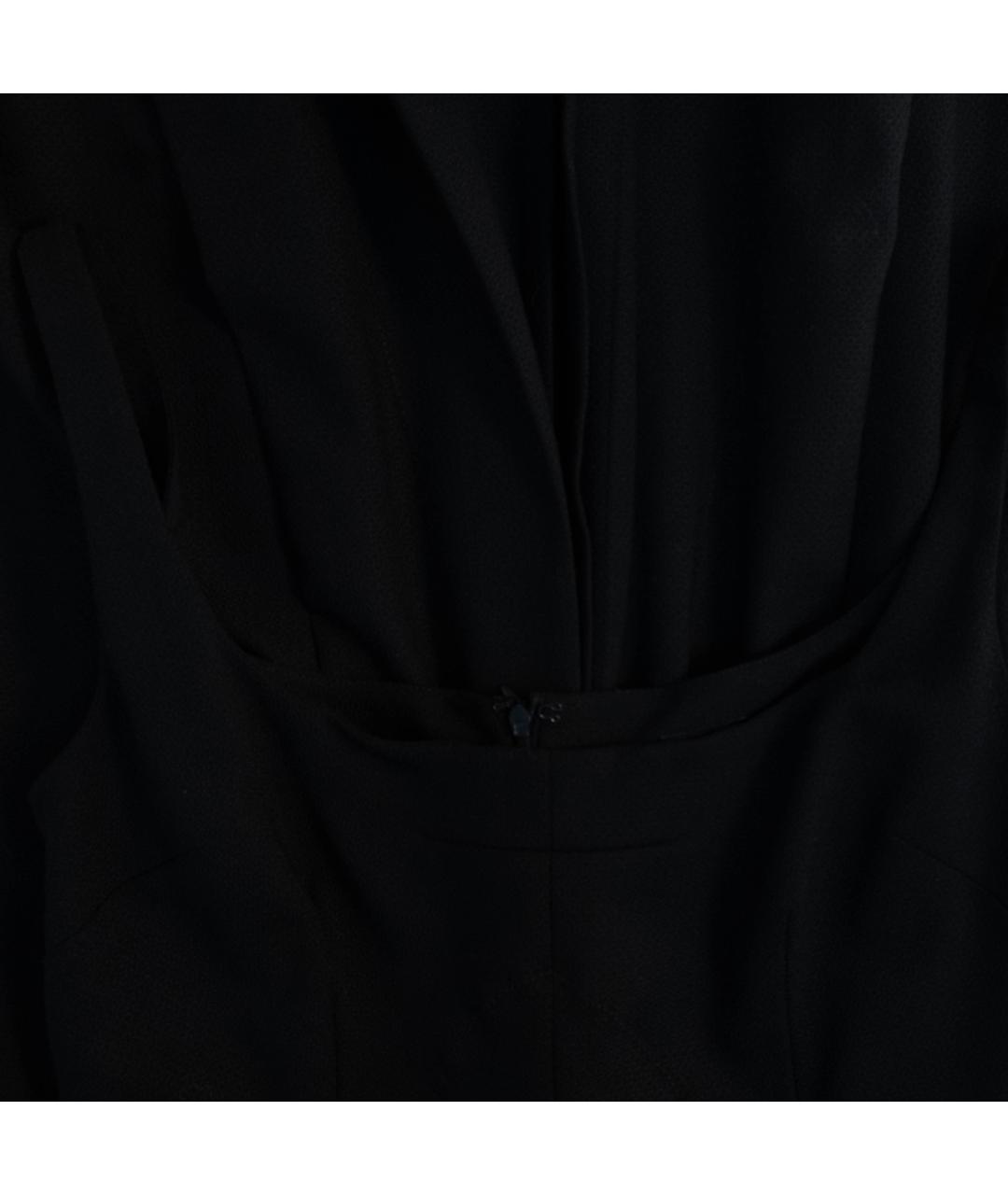 DOLCE&GABBANA Черное повседневное платье, фото 4