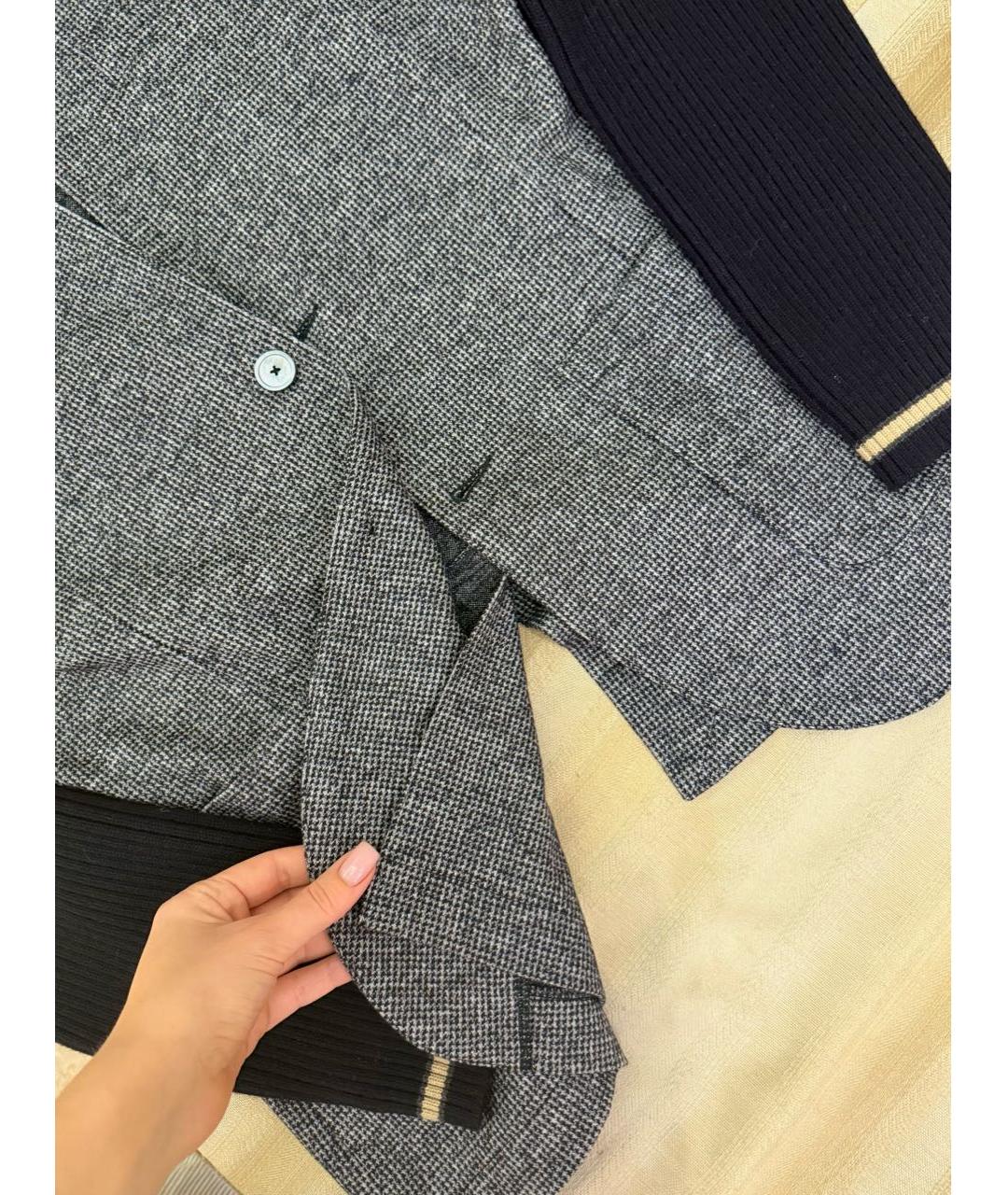 ELEVENTY Серый повседневный костюм, фото 4