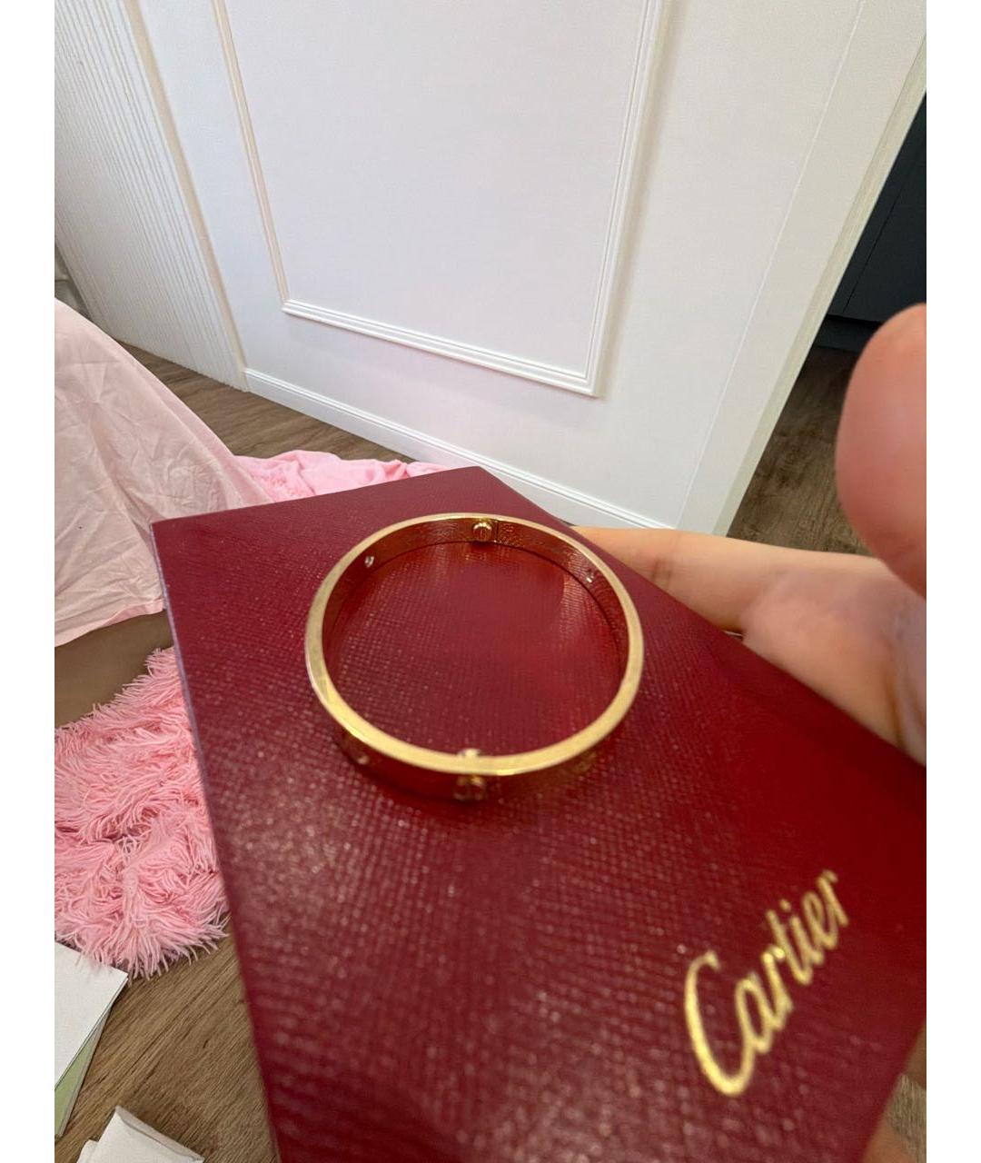 CARTIER Розовый браслет из розового золота, фото 5